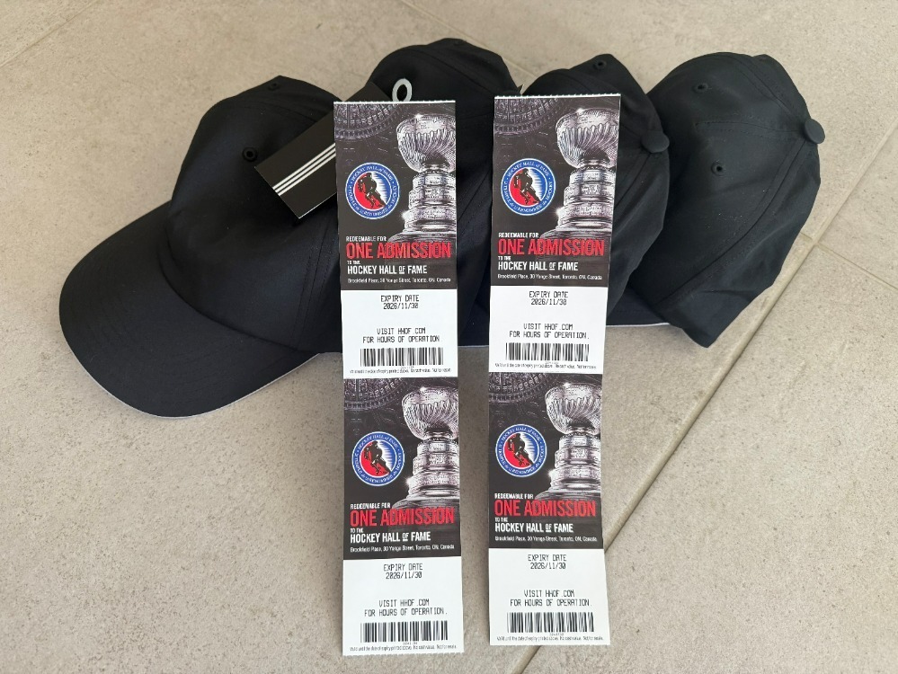 Hockey Hall of Fame Passes